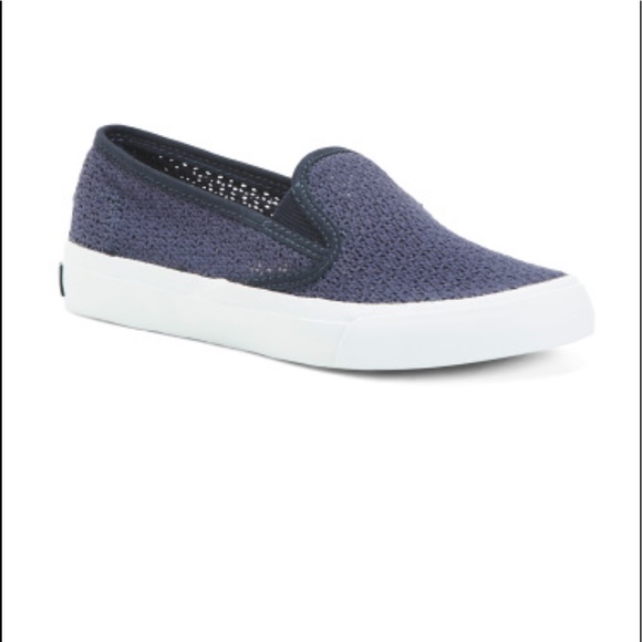 SPERRY Seaside Open Mesh slip on sneakers SZ 6.5 - Picture 11 of 11